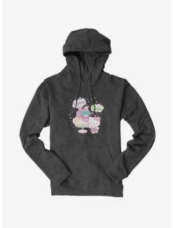 Discount 😀 Hello Kitty Kawaii Vacation Dessert Time Hoodie 🔔 -Hello Kitty Sales Shop 18925647 hi