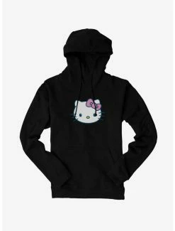 Outlet 🎉 Hello Kitty Kawaii Vacation Eye Sparkle Hoodie 👍 -Hello Kitty Sales Shop 18925675 hi