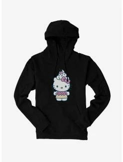 Coupon 😀 Hello Kitty Kawaii Vacation Ice Cream Outfit Hoodie 🎉 -Hello Kitty Sales Shop 18925745 hi