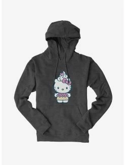Coupon 😀 Hello Kitty Kawaii Vacation Ice Cream Outfit Hoodie 🎉 -Hello Kitty Sales Shop 18925752 hi