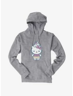 Coupon 😀 Hello Kitty Kawaii Vacation Ice Cream Outfit Hoodie 🎉