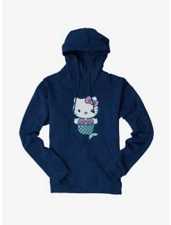 Promo 🎁 Hello Kitty Kawaii Vacation Mermaid Outfit Hoodie 😀
