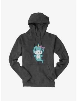 Promo ✔️ Hello Kitty Kawaii Vacation Narwhal Outfit Hoodie ⌛ -Hello Kitty Sales Shop 18925892 hi