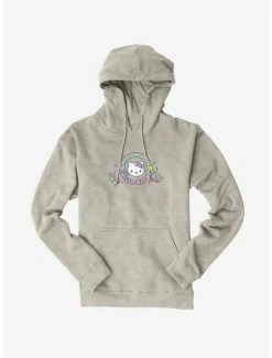 Wholesale ✔️ Hello Kitty Kawaii Vacation Rainbow Logo Hoodie ⌛ -Hello Kitty Sales Shop 18926088 hi