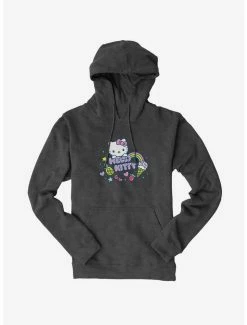 Discount 😍 Hello Kitty Kawaii Vacation Sparkle Icon Hoodie 😍