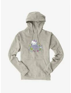 Discount 😍 Hello Kitty Kawaii Vacation Sparkle Icon Hoodie 😍 -Hello Kitty Sales Shop 18926333 hi