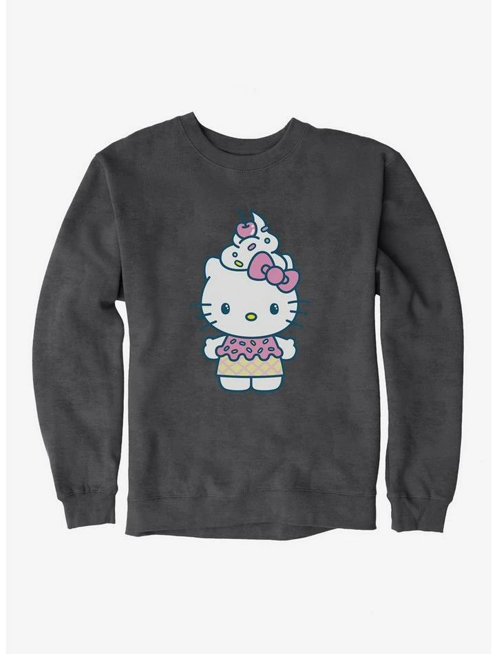 Hot Sale 🎉 Hello Kitty Kawaii Vacation Ice Cream Outfit Sweatshirt 👏 1 Hot Sale 🎉 Hello Kitty Kawaii Vacation Ice Cream Outfit Sweatshirt 👏