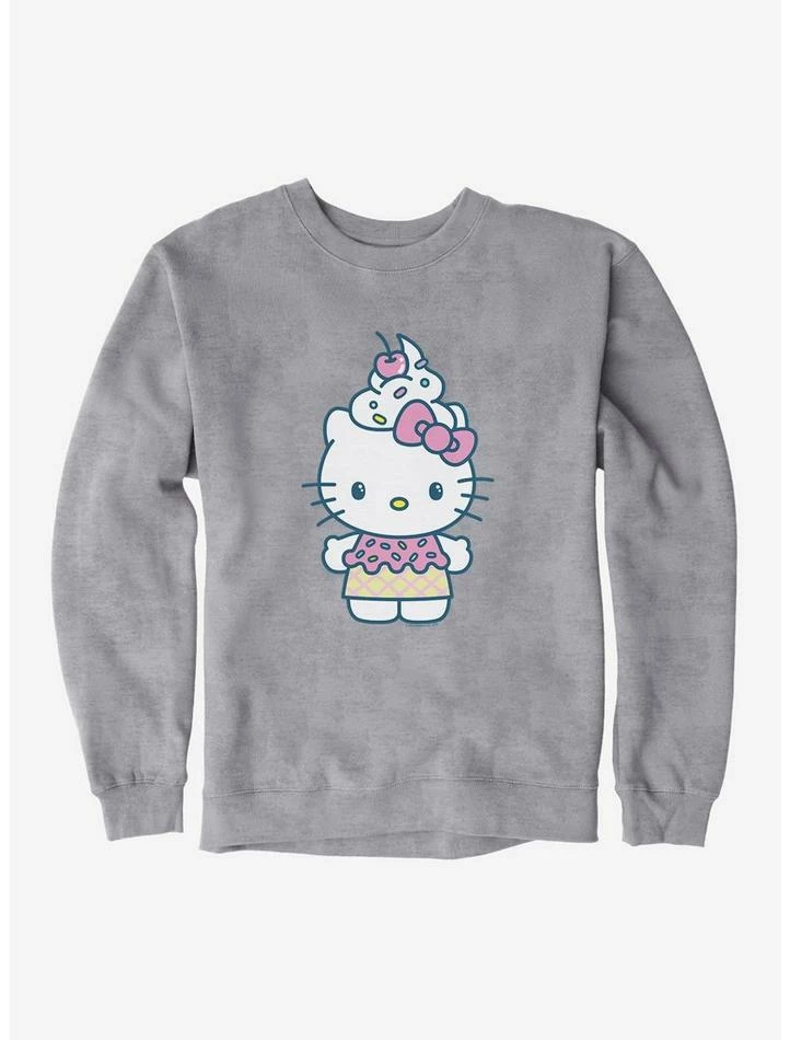 Hot Sale 🎉 Hello Kitty Kawaii Vacation Ice Cream Outfit Sweatshirt 👏 6 Hot Sale 🎉 Hello Kitty Kawaii Vacation Ice Cream Outfit Sweatshirt 👏 - Image 6
