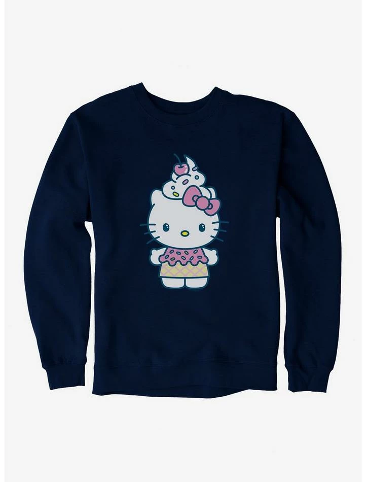 Hot Sale 🎉 Hello Kitty Kawaii Vacation Ice Cream Outfit Sweatshirt 👏 4 Hot Sale 🎉 Hello Kitty Kawaii Vacation Ice Cream Outfit Sweatshirt 👏 - Image 4