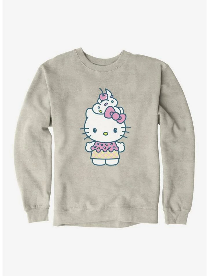 Hot Sale 🎉 Hello Kitty Kawaii Vacation Ice Cream Outfit Sweatshirt 👏 5 Hot Sale 🎉 Hello Kitty Kawaii Vacation Ice Cream Outfit Sweatshirt 👏 - Image 5