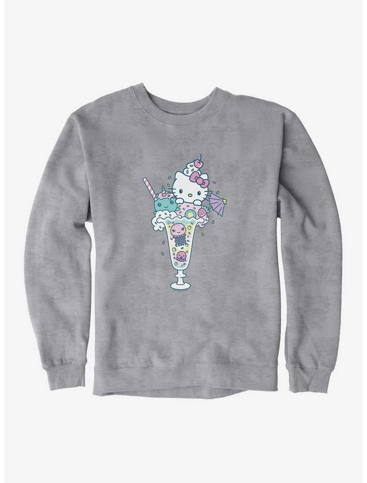 Cheap ๐ Hello Kitty Kawaii Vacation Milkshake Dreams Sweatshirt ๐งจ 4 Cheap ๐ Hello Kitty Kawaii Vacation Milkshake Dreams Sweatshirt ๐งจ - Image 4