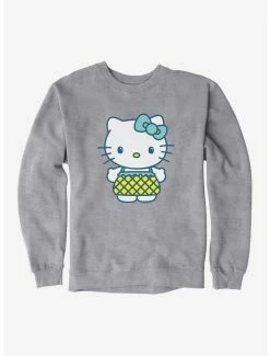 Flash Sale 🎁 Hello Kitty Kawaii Vacation Pineapple Outfit Sweatshirt 💯 -Hello Kitty Sales Shop 18926965 hi
