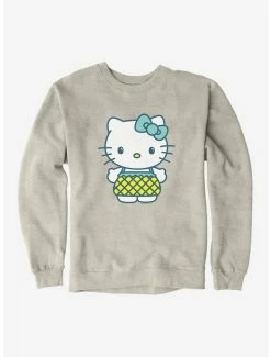 Flash Sale 🎁 Hello Kitty Kawaii Vacation Pineapple Outfit Sweatshirt 💯 -Hello Kitty Sales Shop 18926979 hi