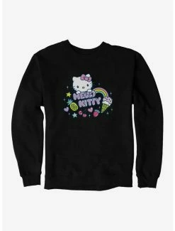 Best deal 🧨 Hello Kitty Kawaii Vacation Sparkle Icon Sweatshirt ❤️ -Hello Kitty Sales Shop 18927266 hi