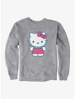 Deals 👏 Hello Kitty Kawaii Vacation Strawberry Outfit Sweatshirt ⌛ -Hello Kitty Sales Shop 18927315 hi