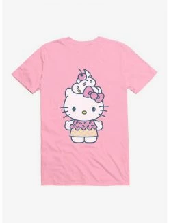 Best deal 🎉 Hello Kitty Kawaii Vacation Ice Cream Outfit T-Shirt ❤️ -Hello Kitty Sales Shop 18927789 hi