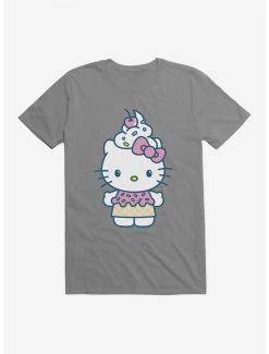 Best deal 🎉 Hello Kitty Kawaii Vacation Ice Cream Outfit T-Shirt ❤️ -Hello Kitty Sales Shop 18927834 hi