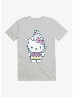 Best deal 🎉 Hello Kitty Kawaii Vacation Ice Cream Outfit T-Shirt ❤️ -Hello Kitty Sales Shop 18927843 hi