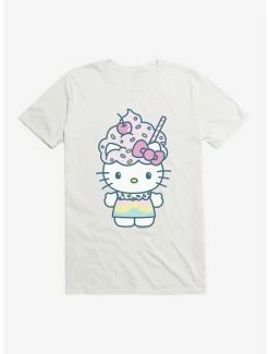 Buy 😀 Hello Kitty Kawaii Vacation Milkshake Outfit T-Shirt ⌛ -Hello Kitty Sales Shop 18928032 hi