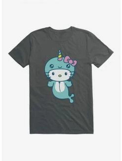 Best deal 🎁 Hello Kitty Kawaii Vacation Narwhal Outfit T-Shirt 👏 -Hello Kitty Sales Shop 18928050 hi