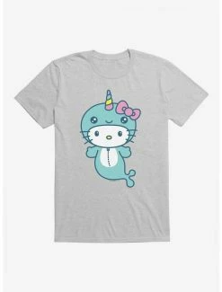 Best deal 🎁 Hello Kitty Kawaii Vacation Narwhal Outfit T-Shirt 👏 -Hello Kitty Sales Shop 18928068 hi