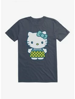 Hot Sale ✔️ Hello Kitty Kawaii Vacation Pineapple Outfit T-Shirt 🔥 -Hello Kitty Sales Shop 18928167 hi