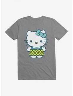 Hot Sale ✔️ Hello Kitty Kawaii Vacation Pineapple Outfit T-Shirt 🔥 -Hello Kitty Sales Shop 18928194 hi