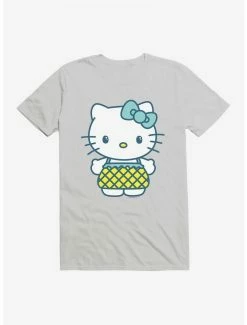 Hot Sale ✔️ Hello Kitty Kawaii Vacation Pineapple Outfit T-Shirt 🔥 -Hello Kitty Sales Shop 18928203 hi