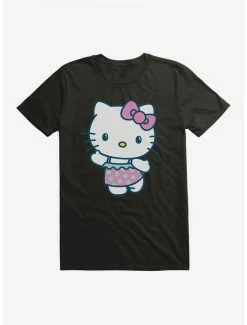 Flash Sale ⭐ Hello Kitty Kawaii Vacation Ruffles Swim Outfit T-Shirt ❤️ -Hello Kitty Sales Shop 18928401 hi