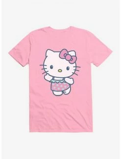 Flash Sale ⭐ Hello Kitty Kawaii Vacation Ruffles Swim Outfit T-Shirt ❤️ -Hello Kitty Sales Shop 18928419 hi