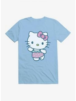Flash Sale ⭐ Hello Kitty Kawaii Vacation Ruffles Swim Outfit T-Shirt ❤️