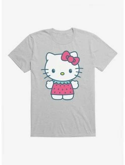Wholesale 🌟 Hello Kitty Kawaii Vacation Strawberry Outfit T-Shirt ⭐ -Hello Kitty Sales Shop 18928518 hi