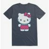 Wholesale 🌟 Hello Kitty Kawaii Vacation Strawberry Outfit T-Shirt ⭐