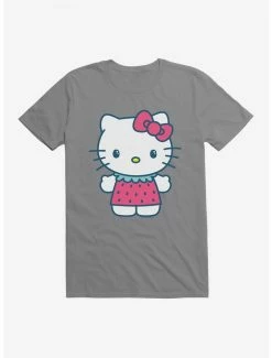 Wholesale 🌟 Hello Kitty Kawaii Vacation Strawberry Outfit T-Shirt ⭐ -Hello Kitty Sales Shop 18928554 hi