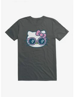 Cheapest 🎉 Hello Kitty Kawaii Vacation Sunnies T-Shirt 🎁 -Hello Kitty Sales Shop 18928590 hi
