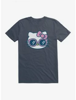 Cheapest 🎉 Hello Kitty Kawaii Vacation Sunnies T-Shirt 🎁 -Hello Kitty Sales Shop 18928617 hi