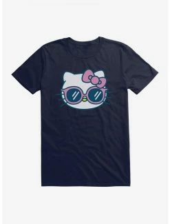 Cheapest 🎉 Hello Kitty Kawaii Vacation Sunnies T-Shirt 🎁 -Hello Kitty Sales Shop 18928635 hi