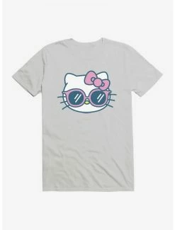 Cheapest 🎉 Hello Kitty Kawaii Vacation Sunnies T-Shirt 🎁 -Hello Kitty Sales Shop 18928653 hi