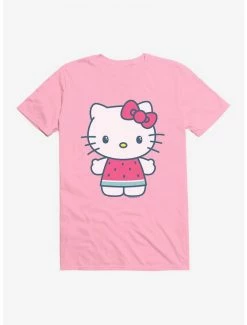 Wholesale 👏 Hello Kitty Kawaii Vacation Watermelon Outfit T-Shirt 😍 -Hello Kitty Sales Shop 18928689 hi