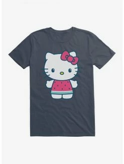 Wholesale 👏 Hello Kitty Kawaii Vacation Watermelon Outfit T-Shirt 😍 -Hello Kitty Sales Shop 18928707 hi