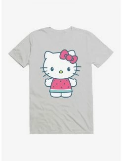 Wholesale 👏 Hello Kitty Kawaii Vacation Watermelon Outfit T-Shirt 😍 -Hello Kitty Sales Shop 18928743 hi