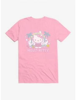Cheap 👍 Hello Kitty Kawaii Vacation Bubble Dreams T-Shirt 🌟 -Hello Kitty Sales Shop 18929047 hi