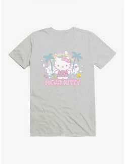 Cheap 👍 Hello Kitty Kawaii Vacation Bubble Dreams T-Shirt 🌟 -Hello Kitty Sales Shop 18929101 hi