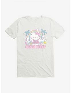 Cheap 👍 Hello Kitty Kawaii Vacation Bubble Dreams T-Shirt 🌟 -Hello Kitty Sales Shop 18929110 hi