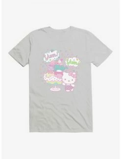 New 🧨 Hello Kitty Kawaii Vacation Dessert Time T-Shirt 🧨 -Hello Kitty Sales Shop 18929191 hi