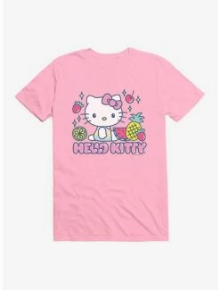 Coupon 🛒 Hello Kitty Kawaii Vacation Fruity Icon T-Shirt 🎁 -Hello Kitty Sales Shop 18929227 hi