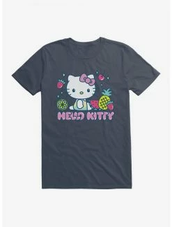 Coupon 🛒 Hello Kitty Kawaii Vacation Fruity Icon T-Shirt 🎁 -Hello Kitty Sales Shop 18929245 hi