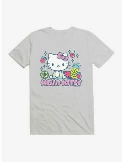 Coupon 🛒 Hello Kitty Kawaii Vacation Fruity Icon T-Shirt 🎁 -Hello Kitty Sales Shop 18929281 hi