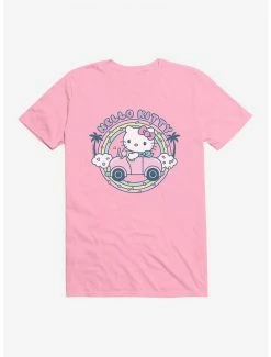 Cheapest 😀 Hello Kitty Kawaii Vacation Retro Getaway Icon T-Shirt 💯