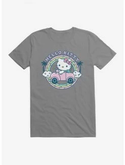 Cheapest 😀 Hello Kitty Kawaii Vacation Retro Getaway Icon T-Shirt 💯 -Hello Kitty Sales Shop 18929812 hi